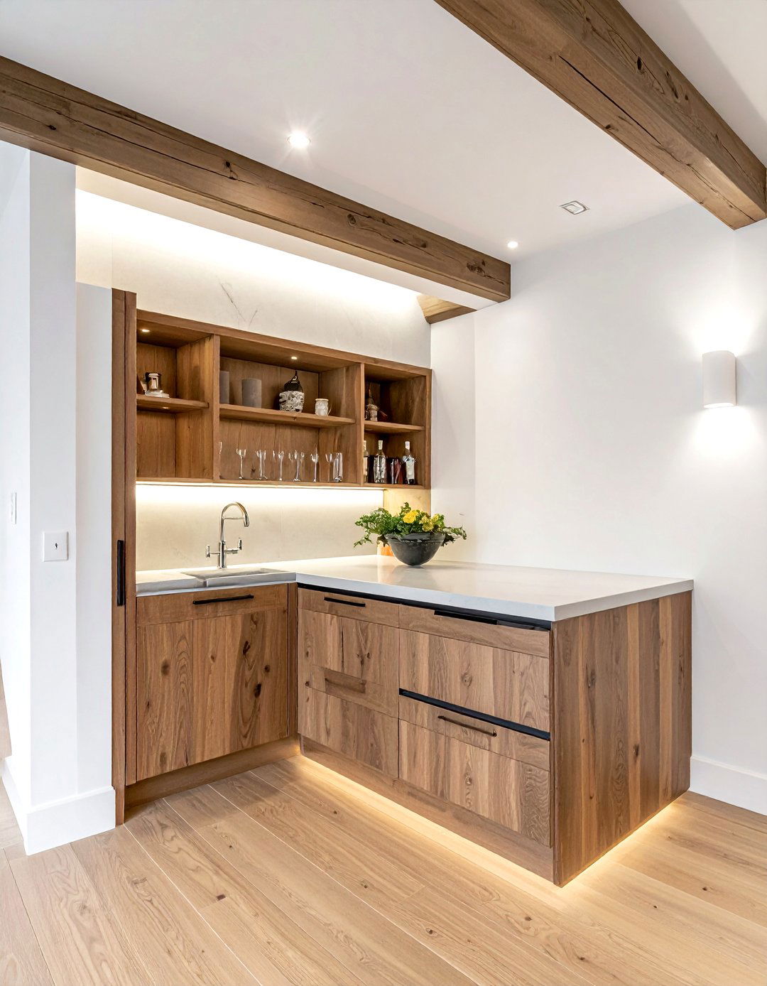 Under Stairs Bar - 30 home bar decor ideas