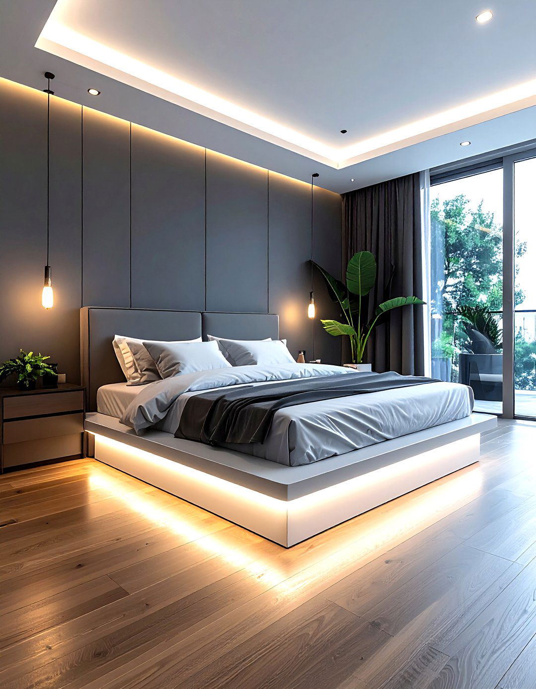 Under bed led lighting kit - 30 bedroom ambient lighting ideas