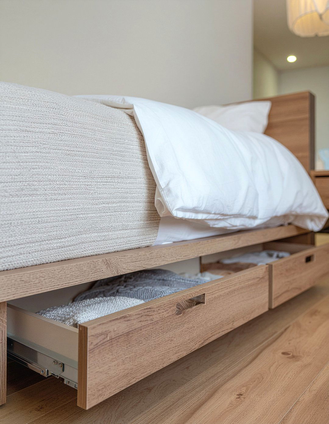 Under bed storage - 30 better sleep bedroom ideas