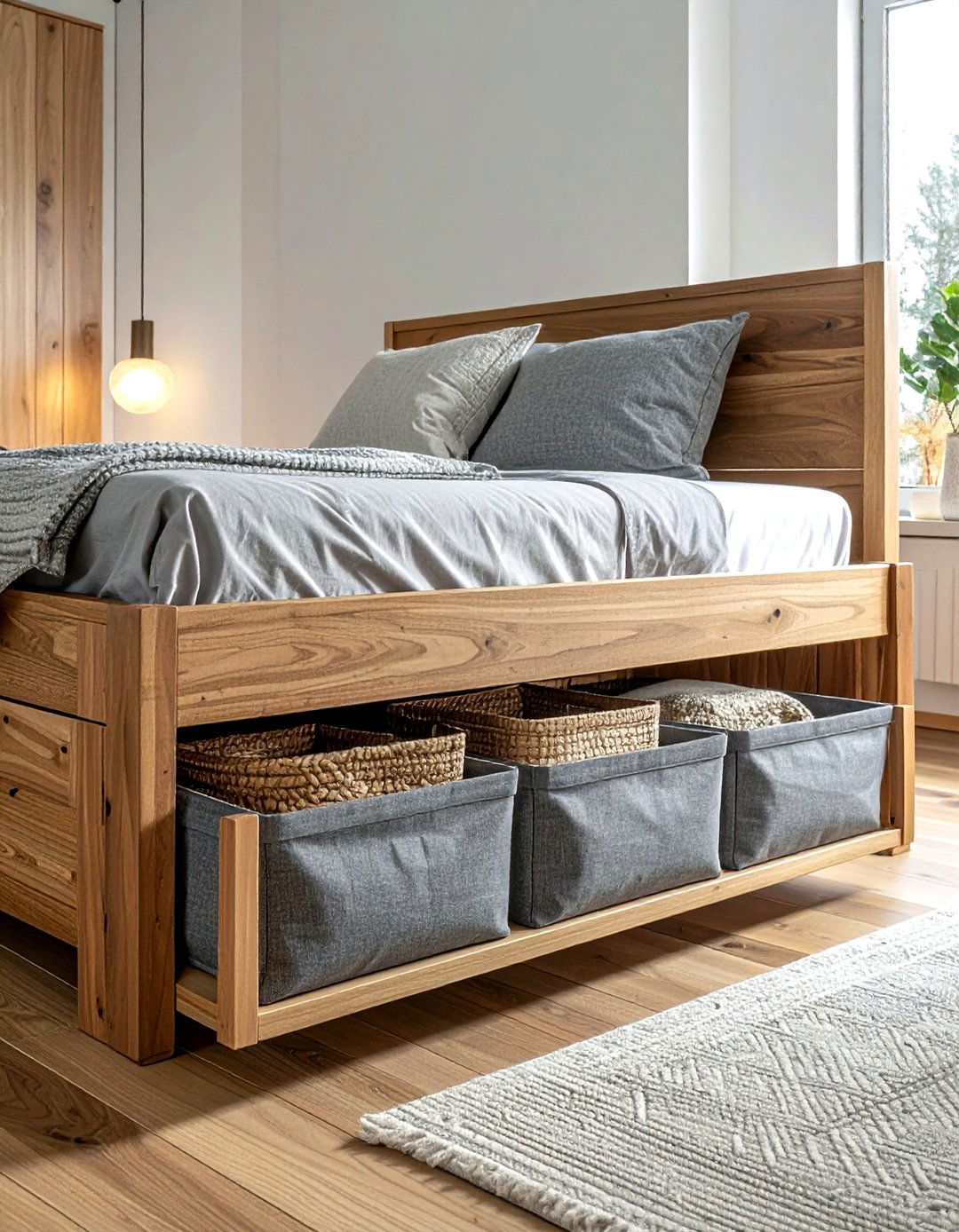 Under bed storage - 30 affordable bedroom ideas
