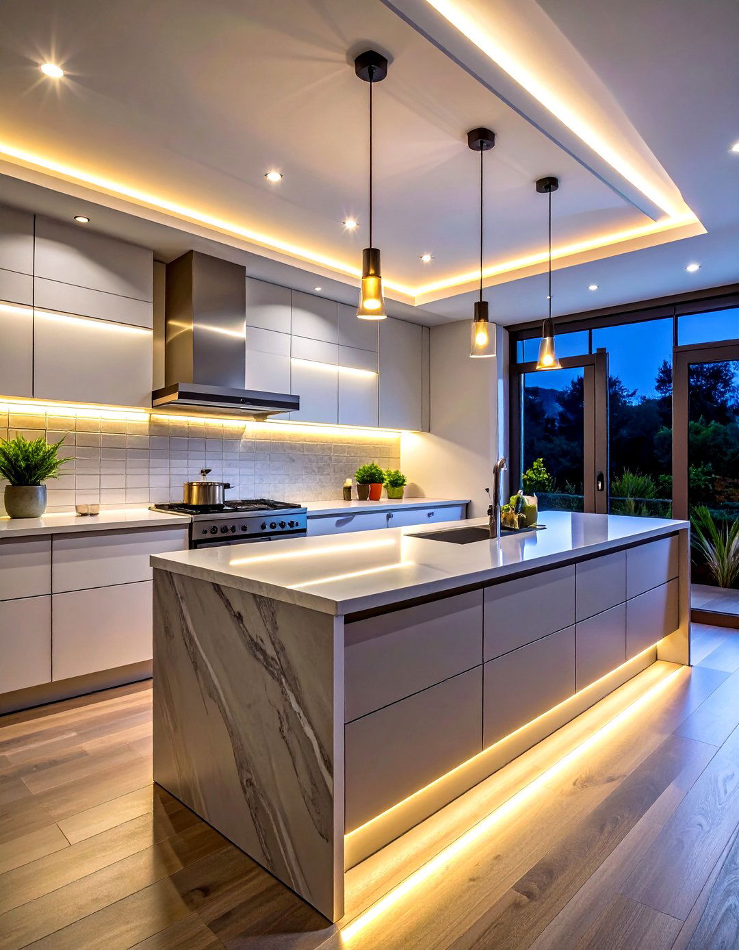 Under cabinet lighting - 30 Home Depot kitchen ideas