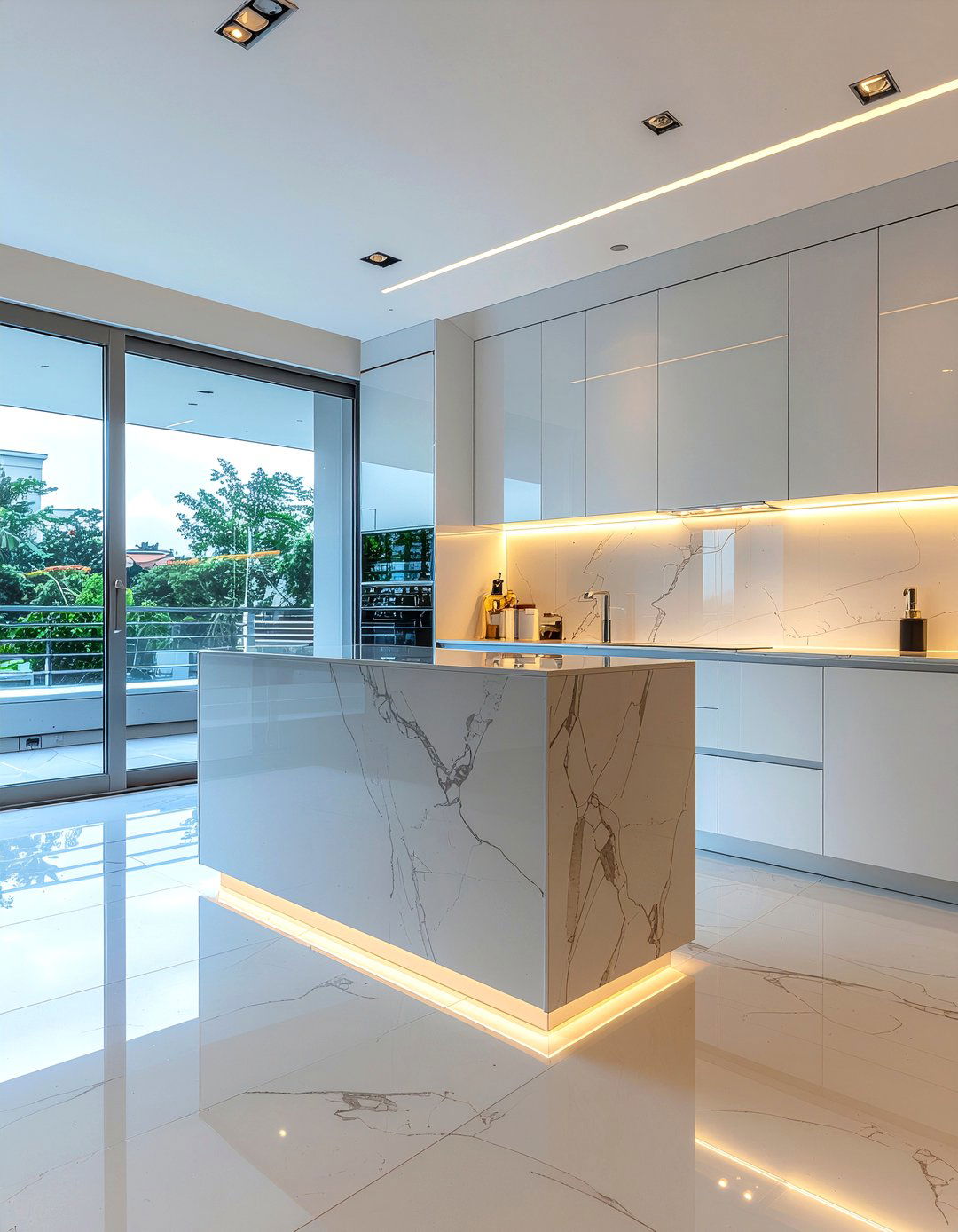 Under cabinet lighting - 30 kitchen layering ideas