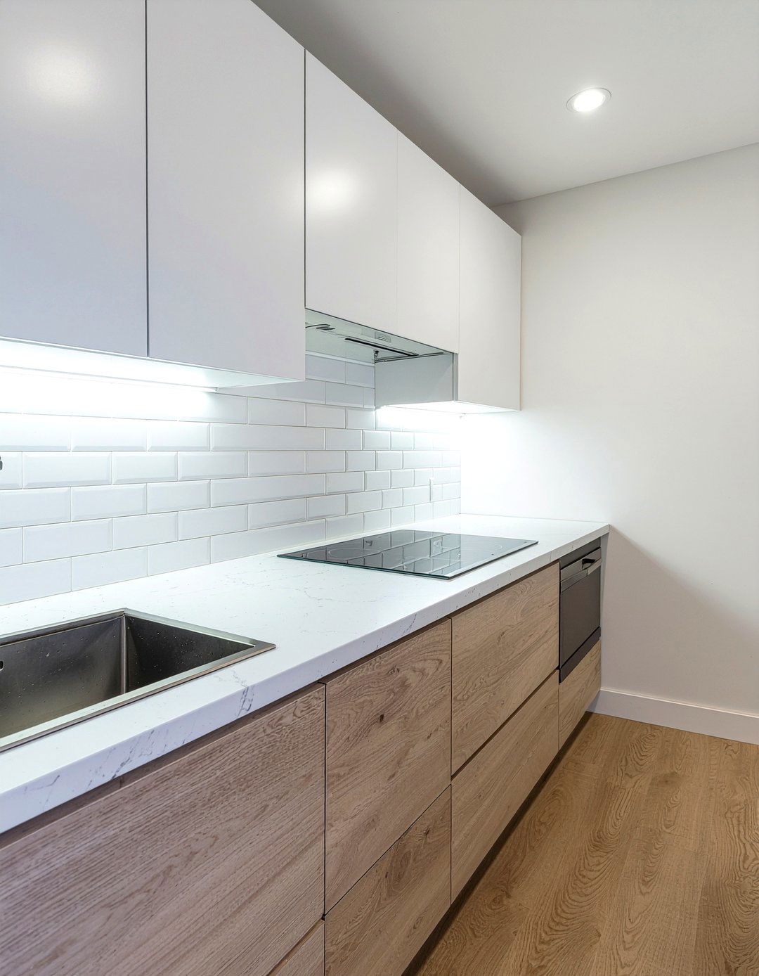 Under cabinet lighting - 30 LED strip kitchen lighting ideas