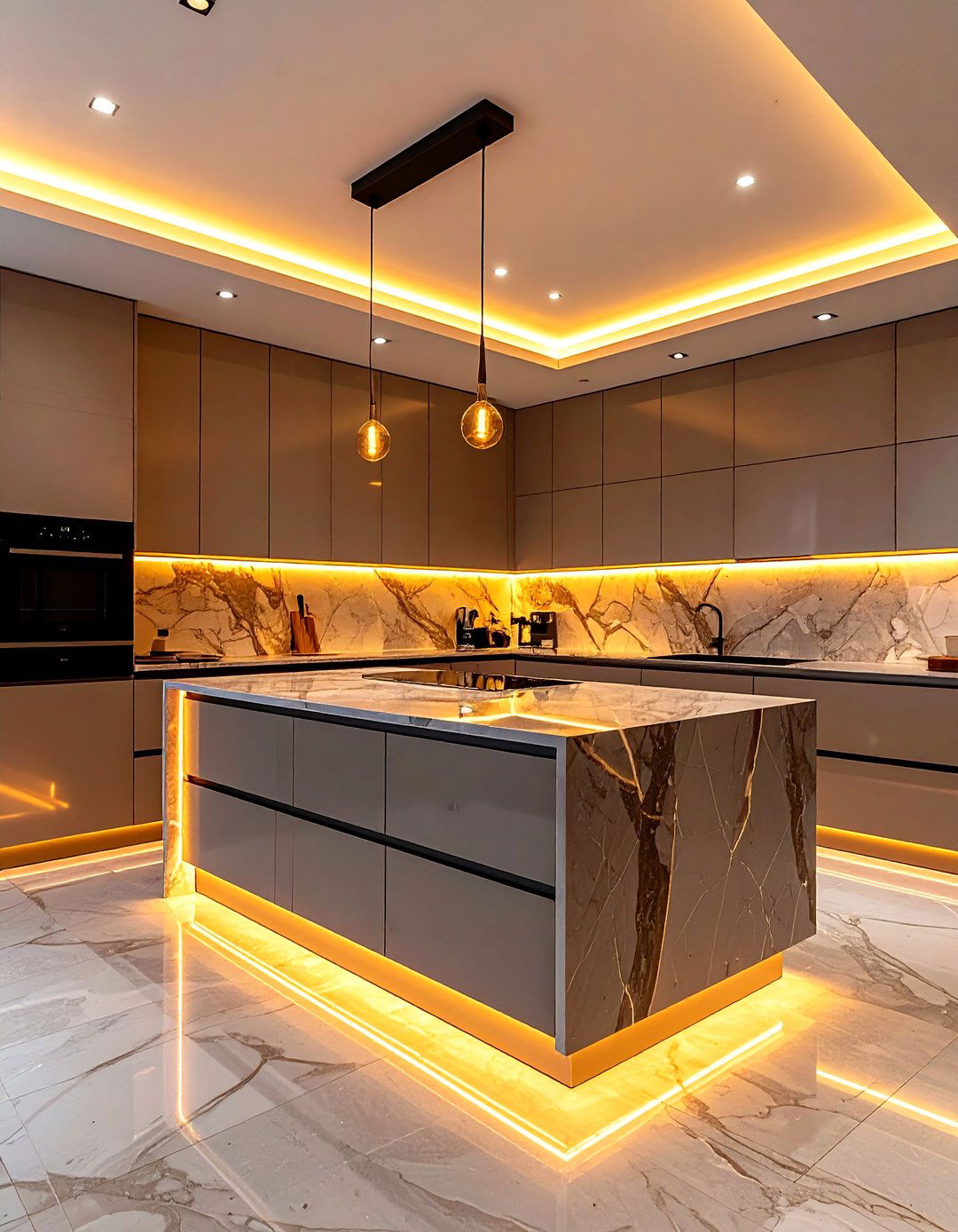 Under cabinet lighting - 30 Property Brothers kitchen ideas