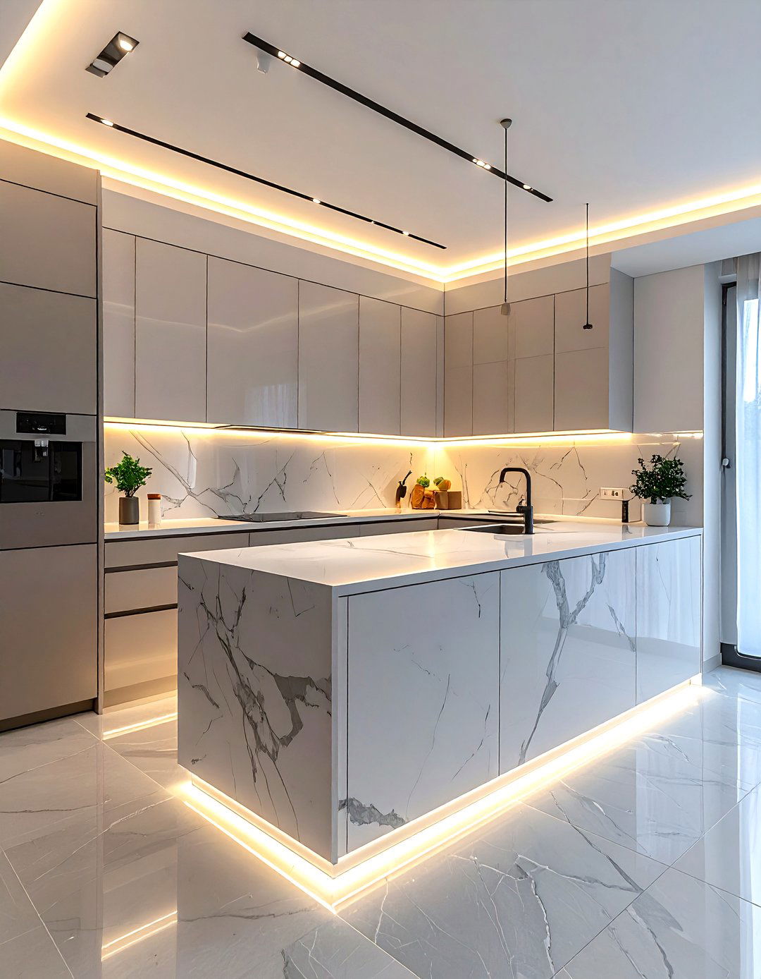 Under cabinet lighting - 30 trending kitchen ideas