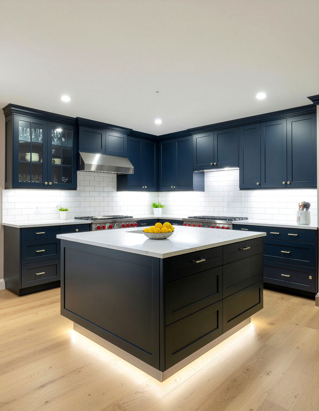 Under cabinet recessed lighting - 30 recessed lighting kitchen ideas