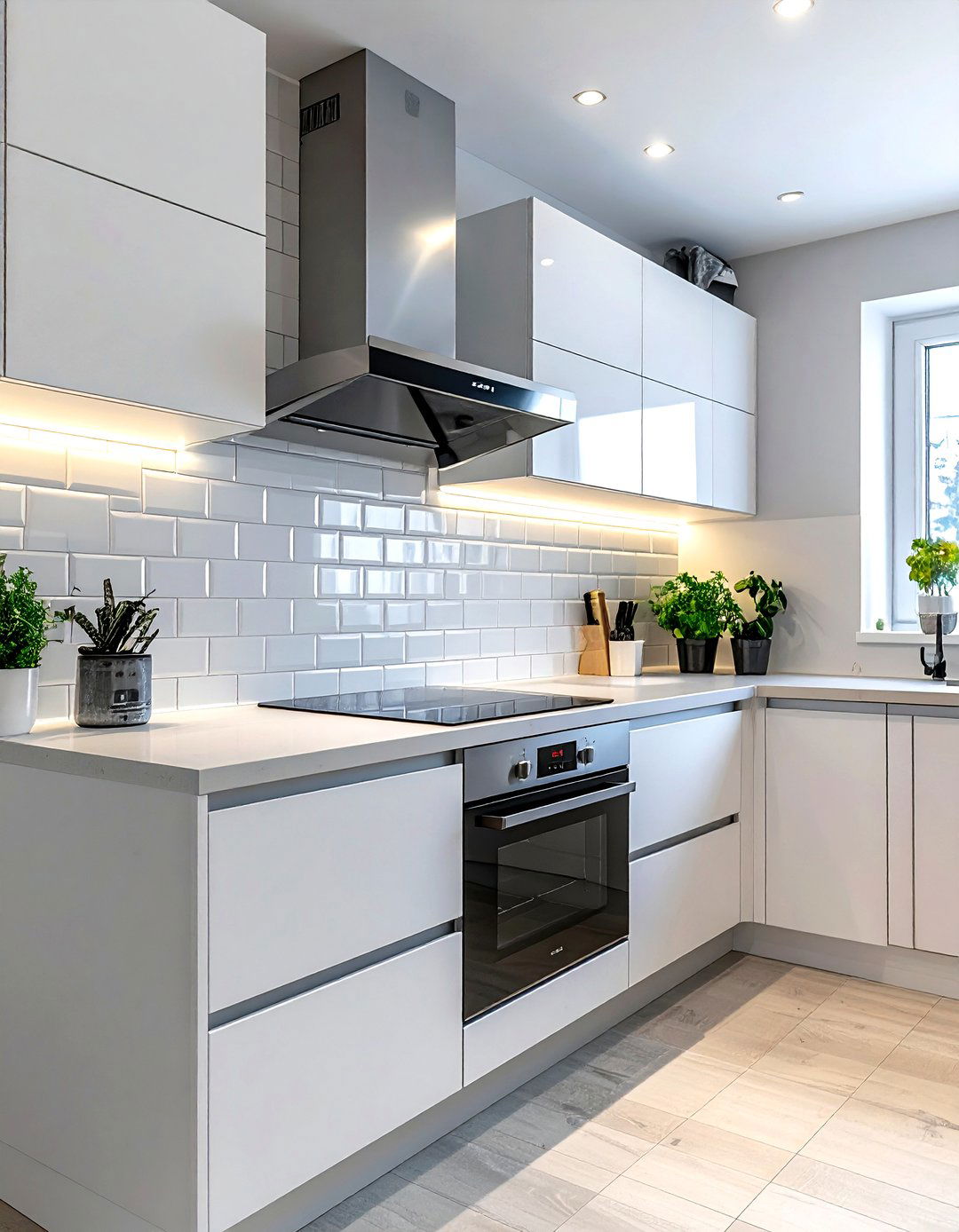 Under cabinet tablet mount - 30 kitchen charging station ideas