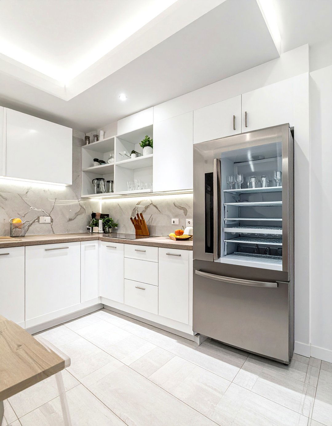 Under counter refrigerator - 30 kitchen catering kitchen ideas