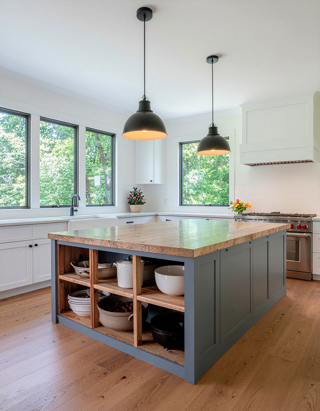 Under island storage - 30 pot and pan storage kitchen ideas