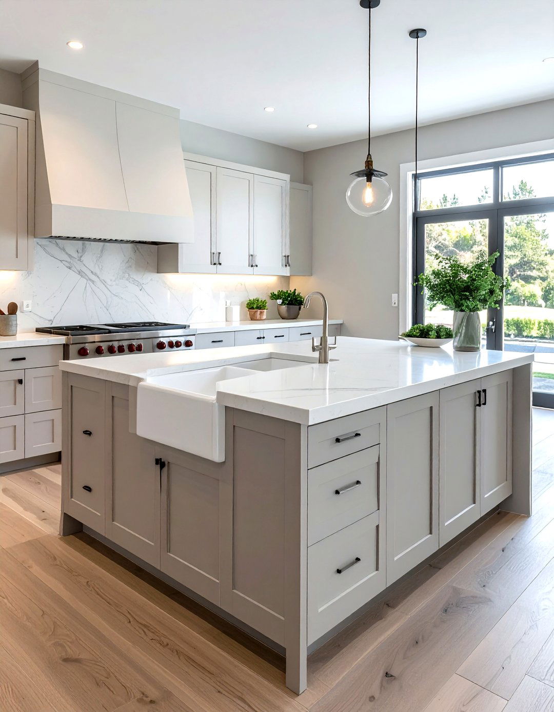 Under mount farmhouse sink - 30 farmhouse sink kitchen ideas