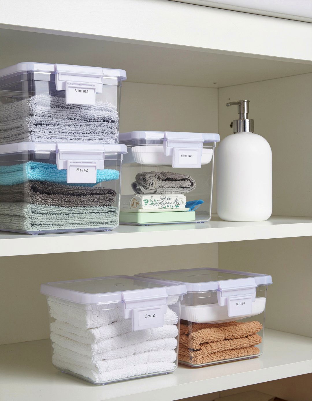Under sink organization - 30 bathroom one-day project ideas