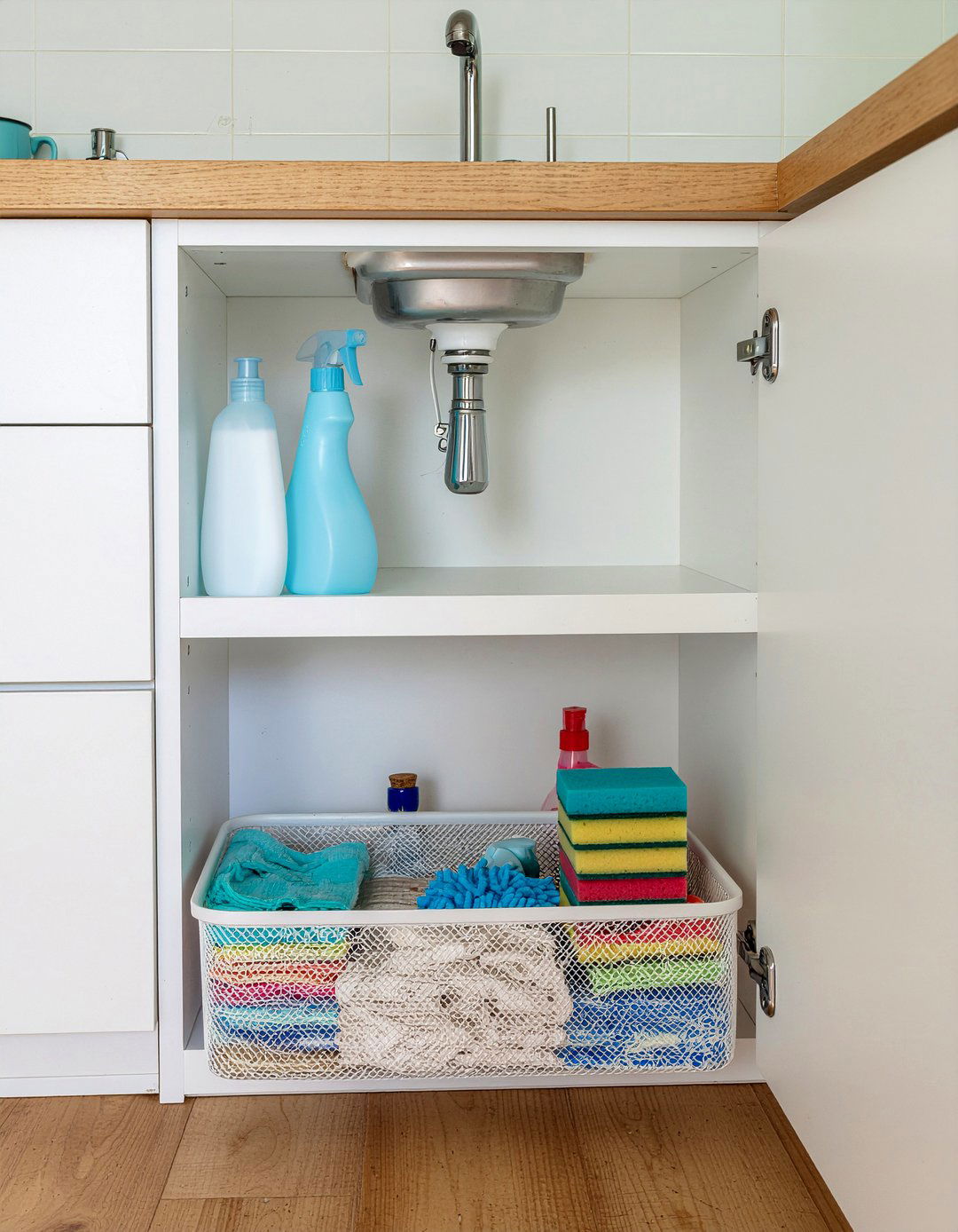 Under sink pull out drawer - 30 bathroom must-haves