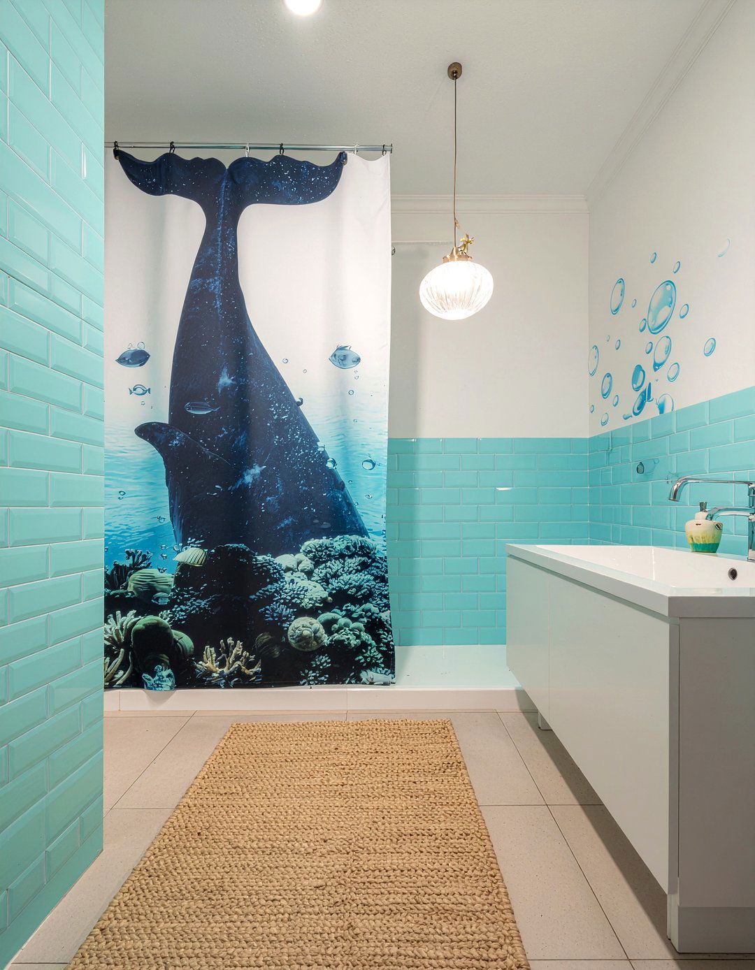 Under the sea bathroom - 30 kids bathroom ideas