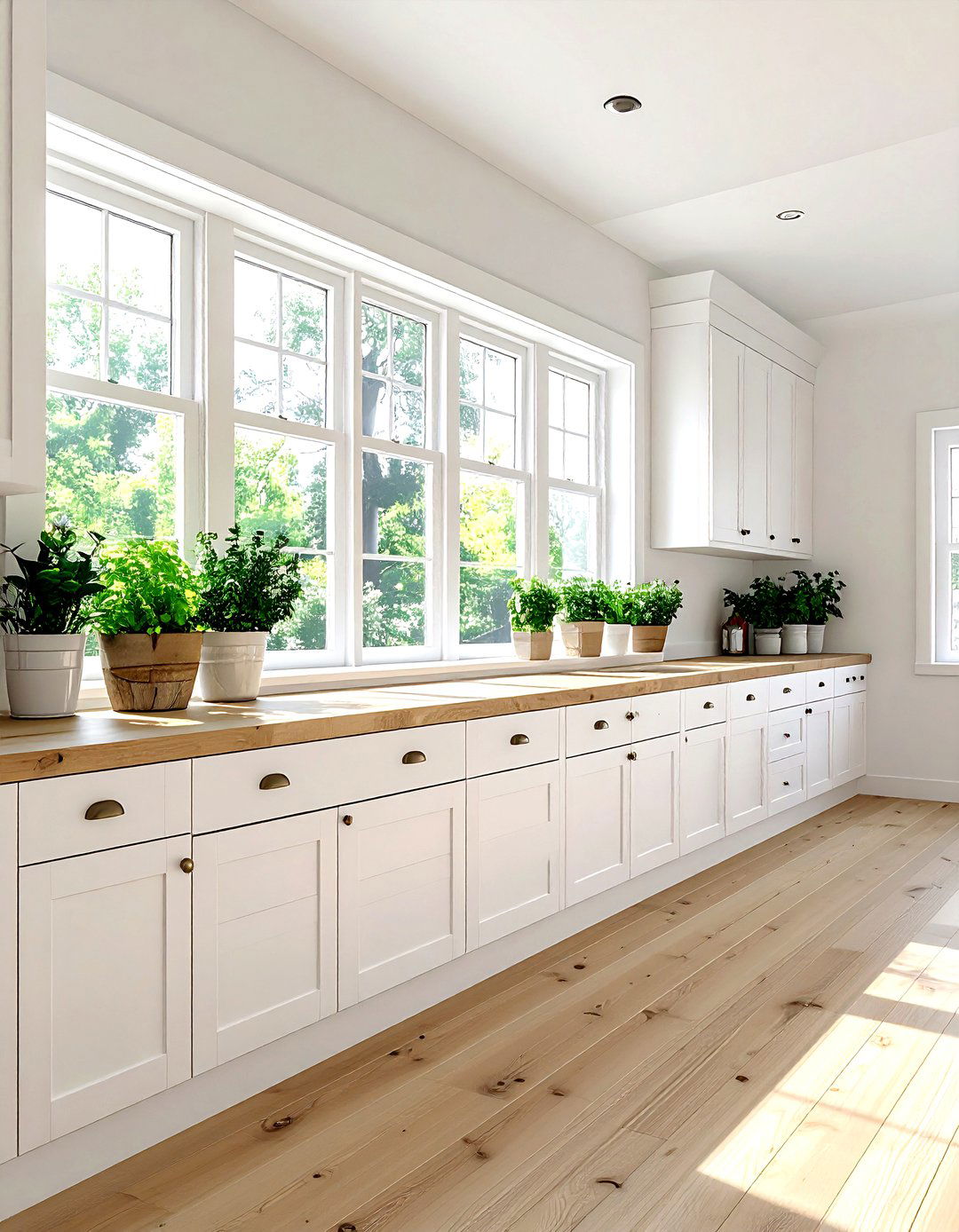 Under window cabinets - 30 living room built-in storage ideas