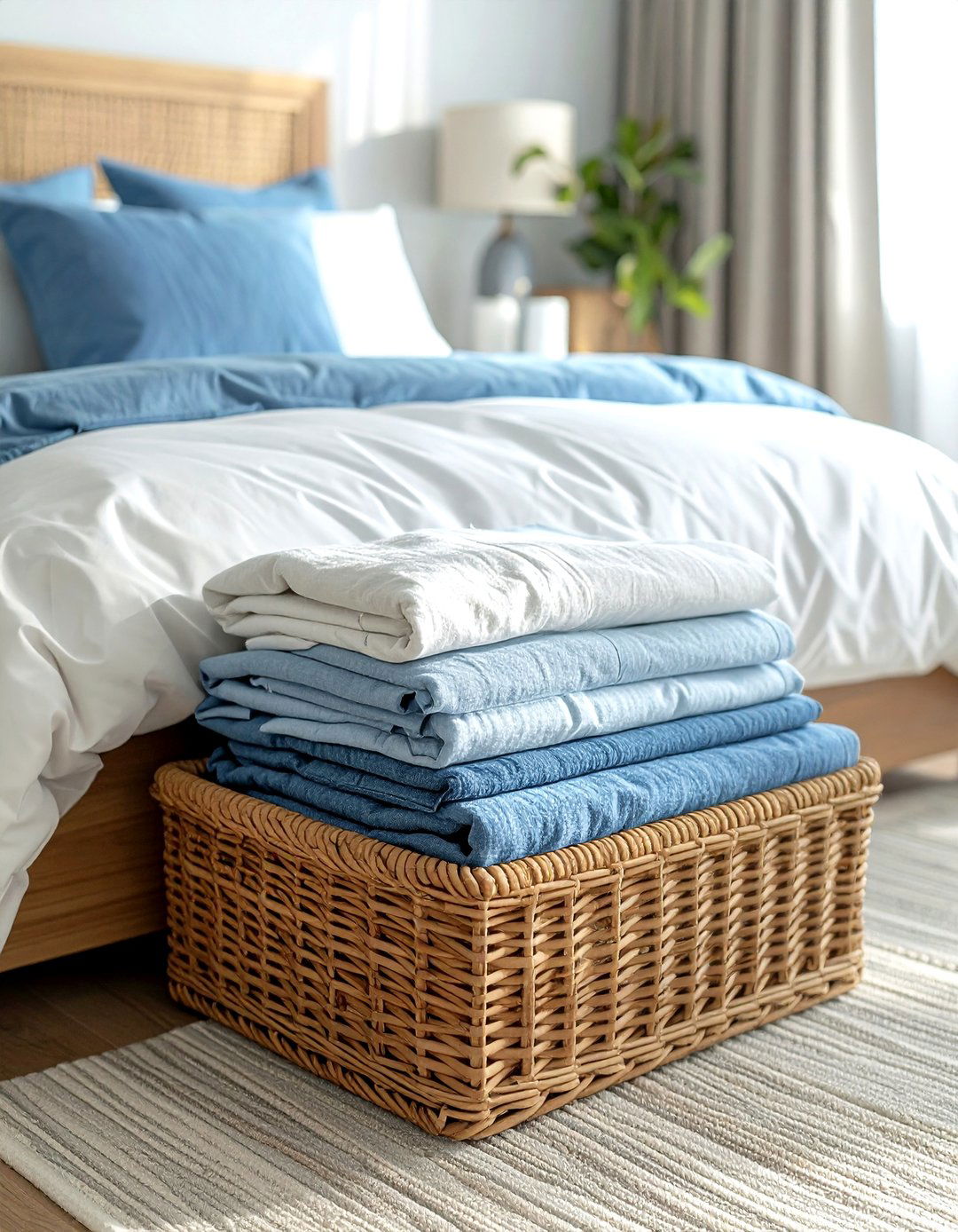 Underbed Storage Basket - 30 storage basket ideas