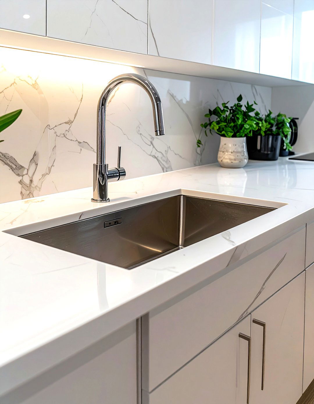 Undermount Stainless Steel Sink - 30 stainless steel sink kitchen ideas