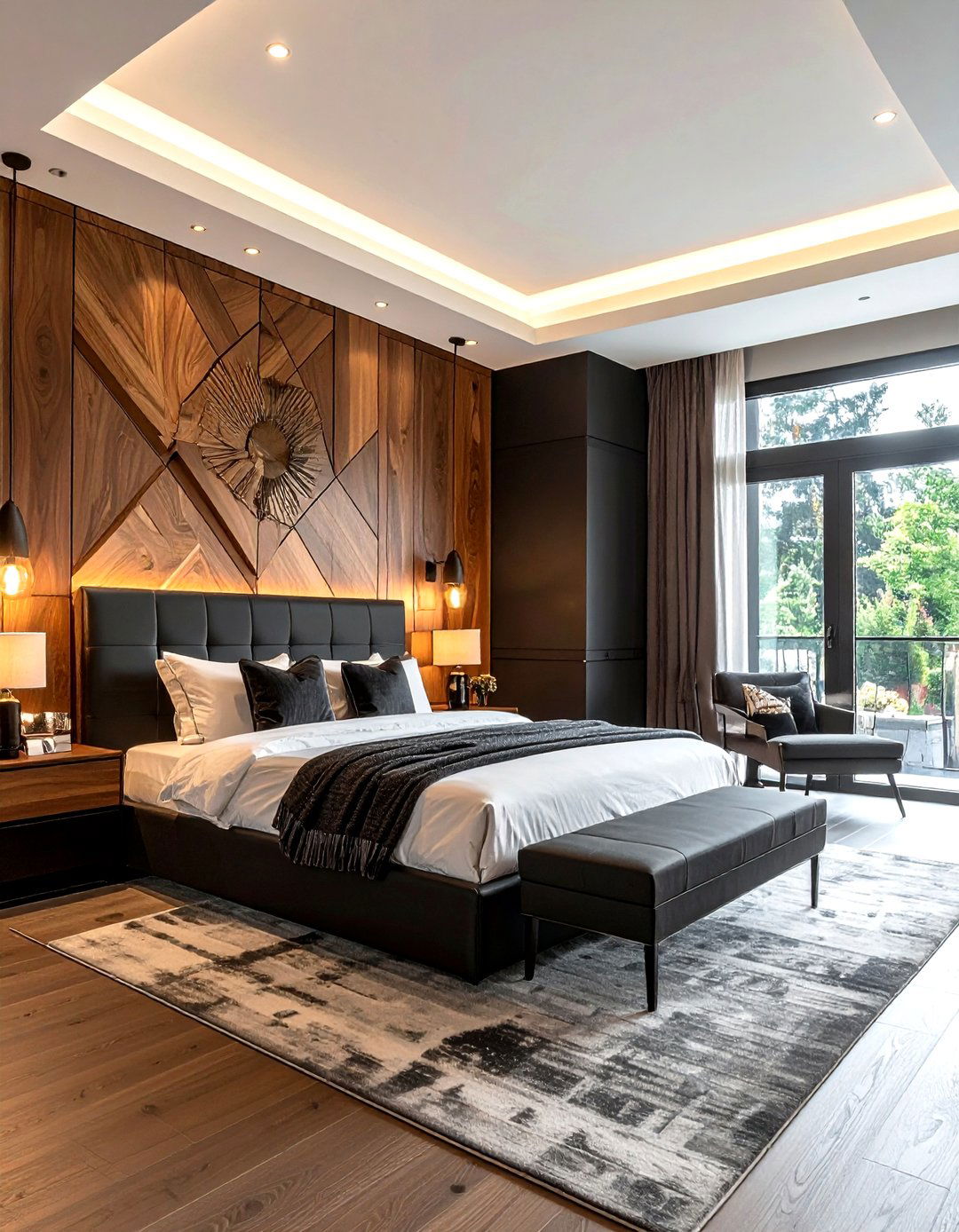 Unique Accent Wall - 30 custom home decor ideas