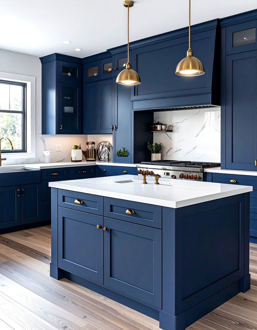 Unlacquered brass hardware - 30 trending kitchen ideas