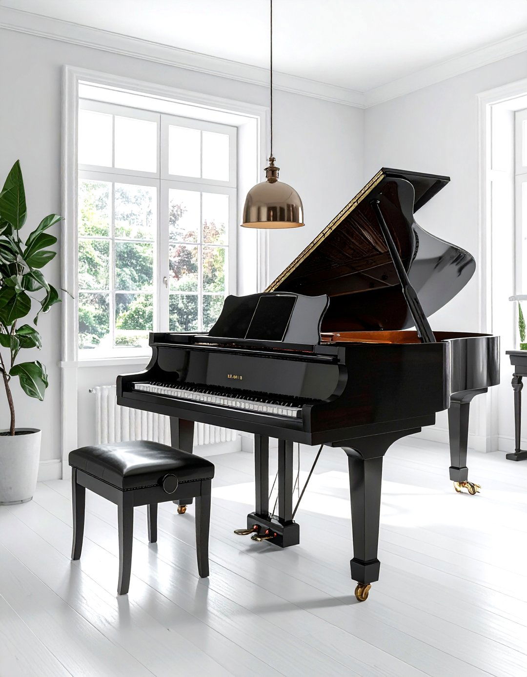 Upcycled Piano Desk - 30 upcycled decor ideas