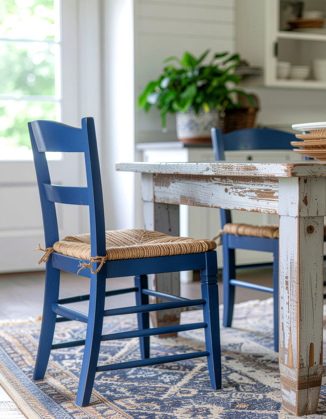 Upcycled dining chairs - 30 environmentally friendly dining room ideas