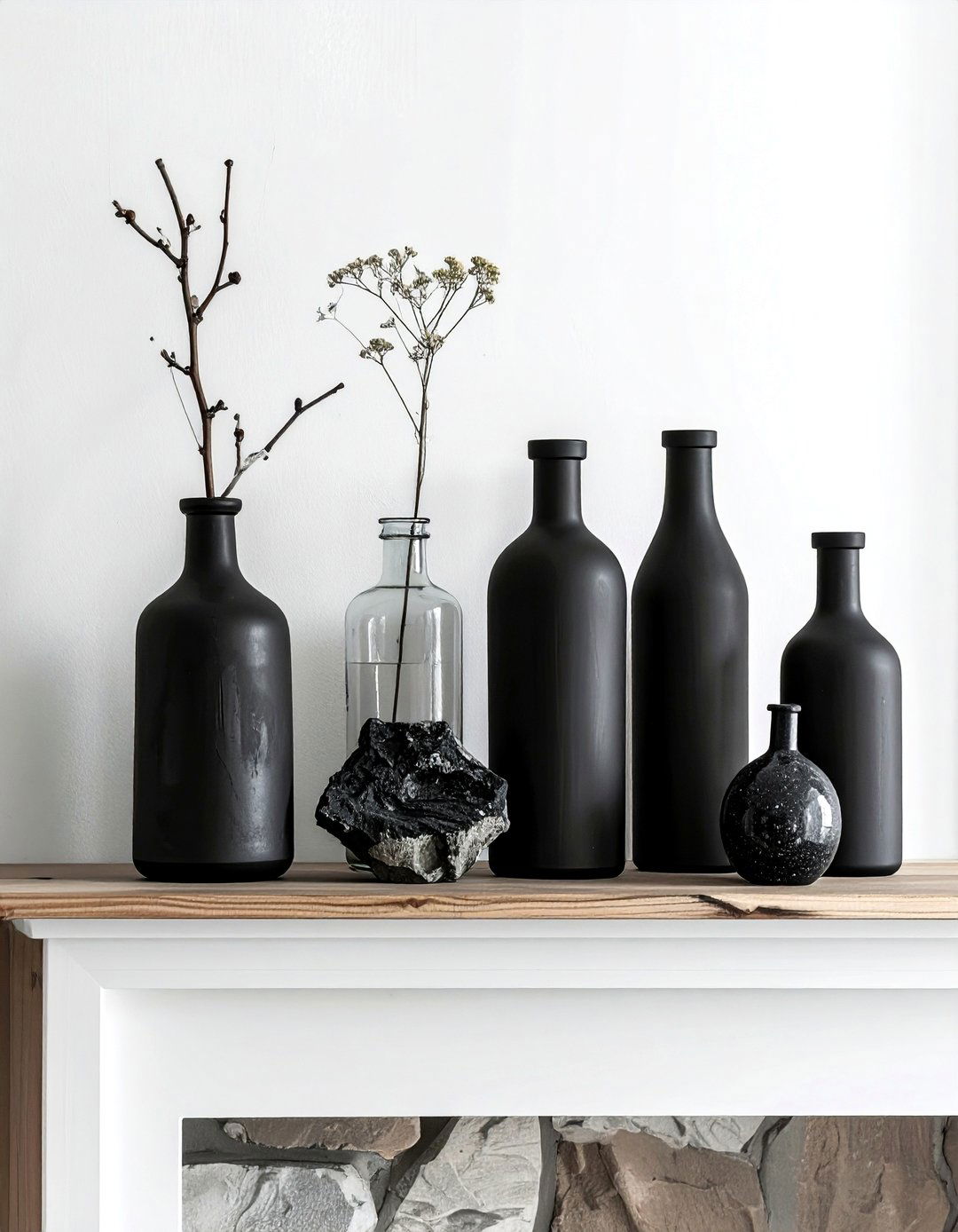 Upcycled glass bottle vases - 30 handmade decor ideas