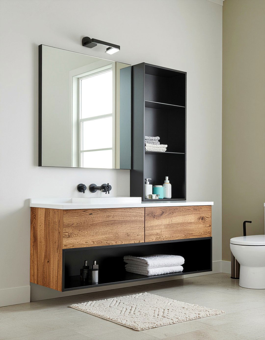 Update medicine cabinet - 30 bathroom on a budget ideas