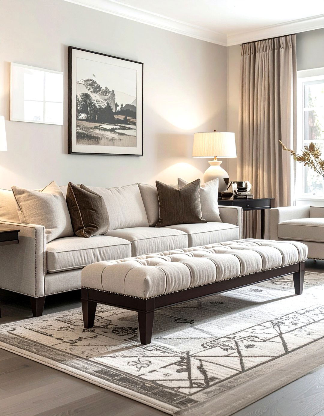 Upholstered Bench - 30 living room benches