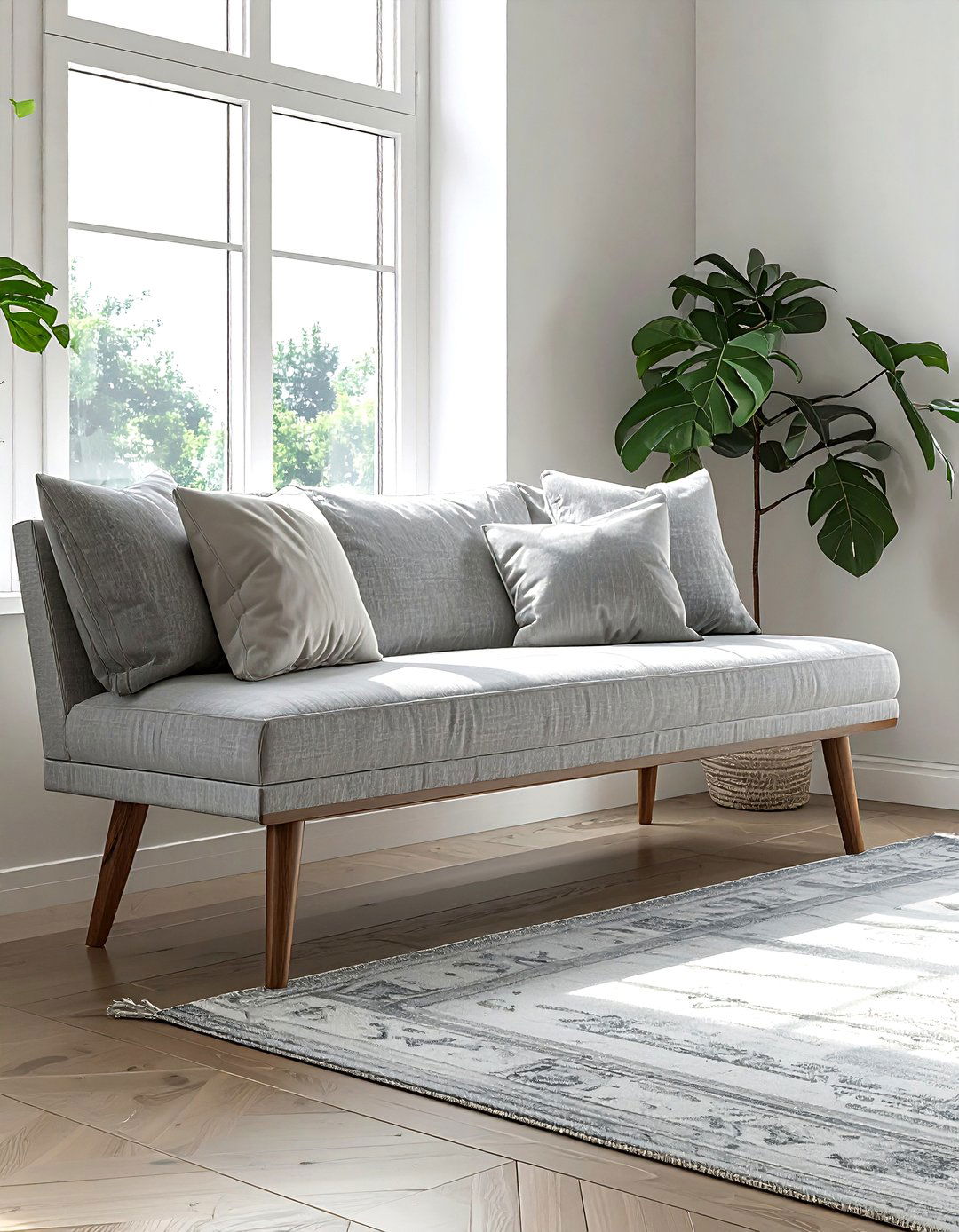 Upholstered Bench Seating - 30 living room high end furniture ideas