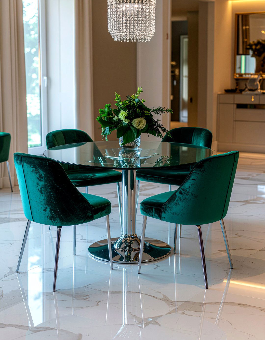 Upholstered Dining Chairs - 30 dining room facelift ideas