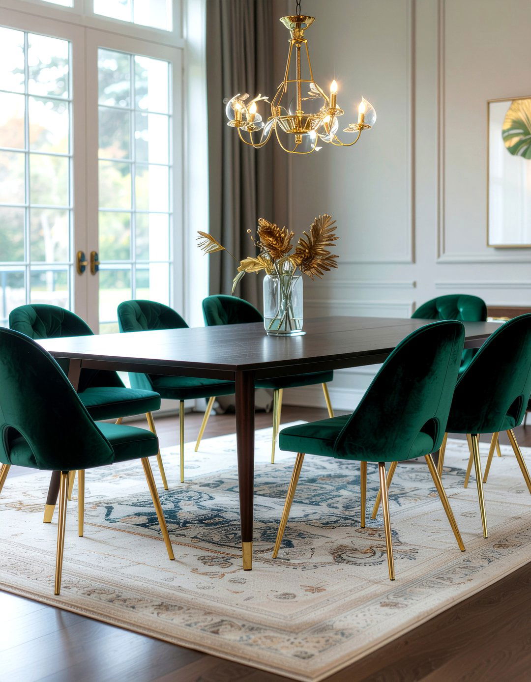 Upholstered Dining Chairs - 30 dining room seating for 8 ideas