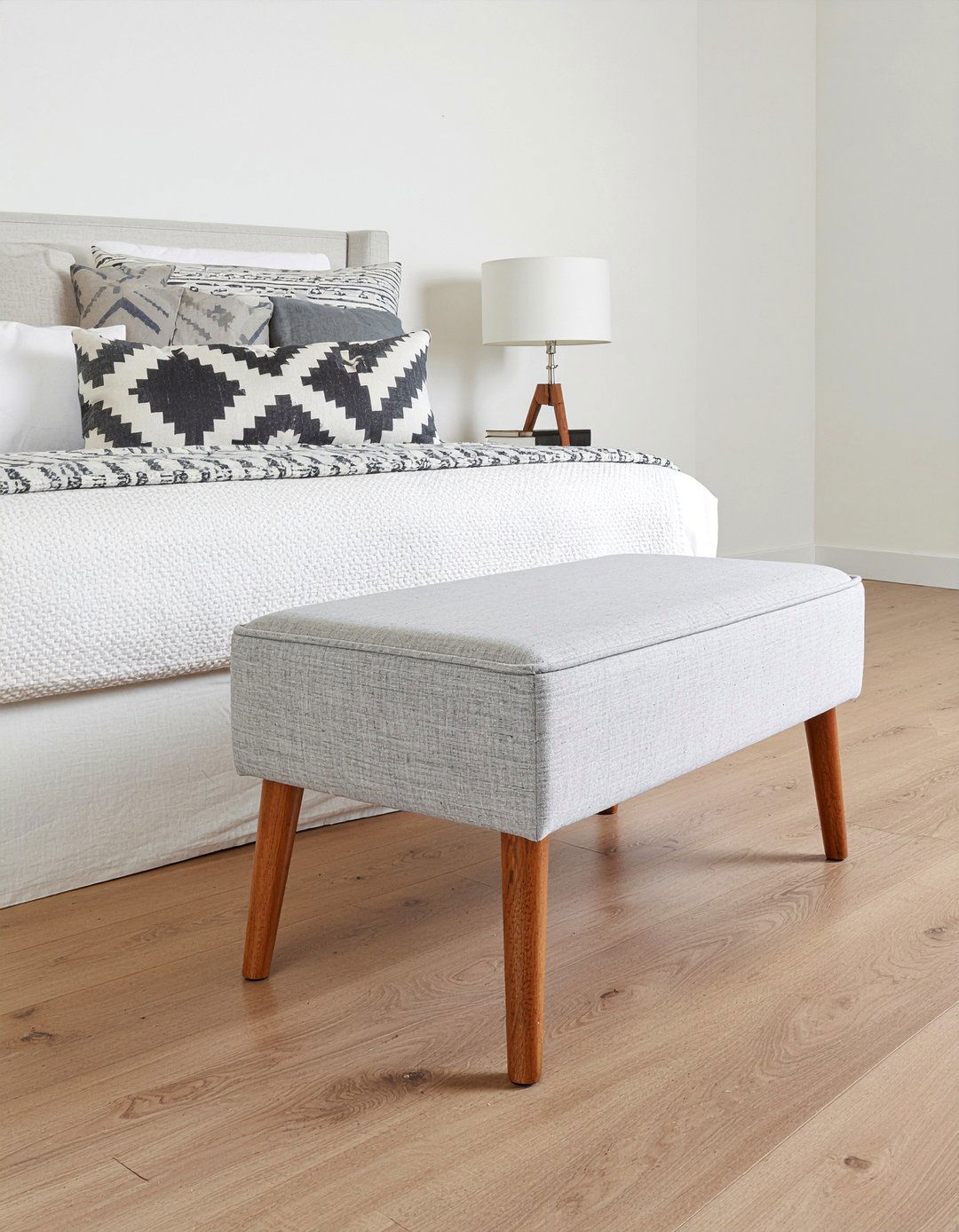 Upholstered Storage Bench - 30 bedroom storage trunks