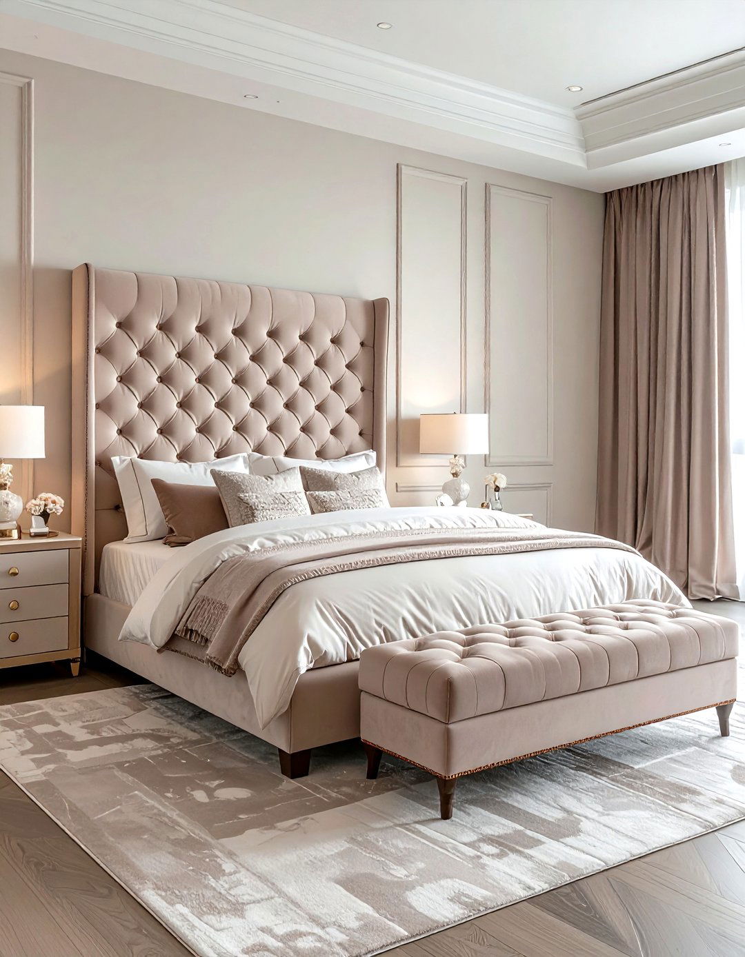 Upholstered bed frame bedroom - 30 bedroom furniture settings