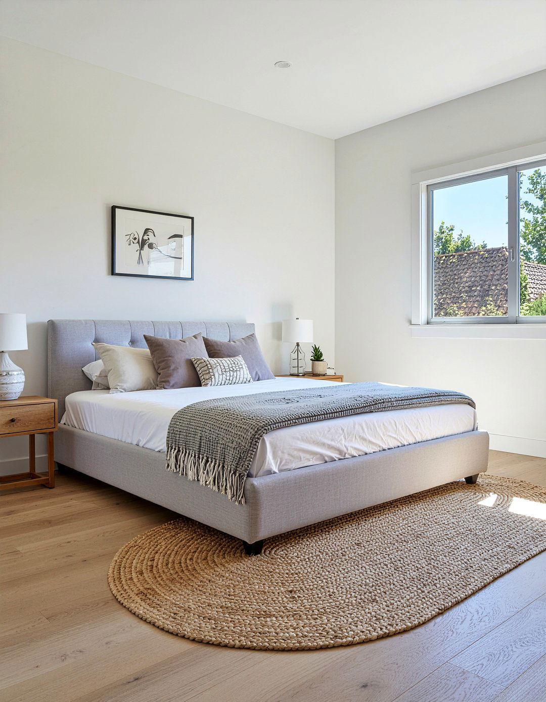 Upholstered platform bed - 30 bedroom bed frames