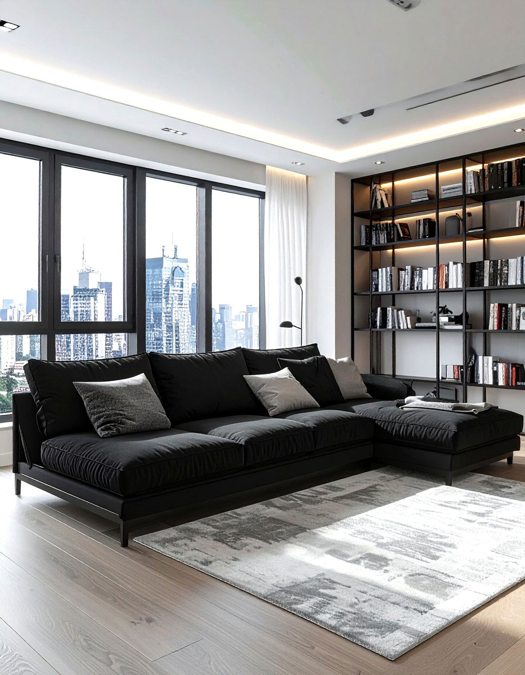 Urban Apartment Living Room - 30 living room pull out couch ideas