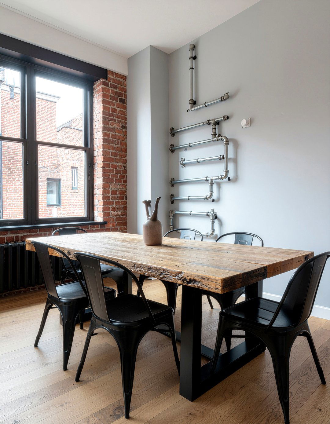 Urban Industrial Dining - 30 personalized dining room ideas