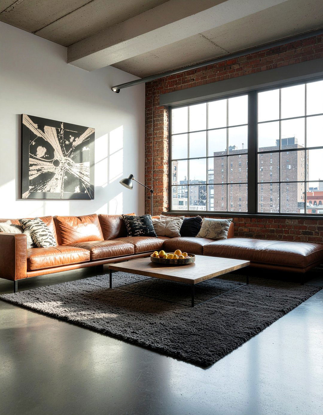 30 Living Room Concrete Floors for a Modern Industrial Vibe