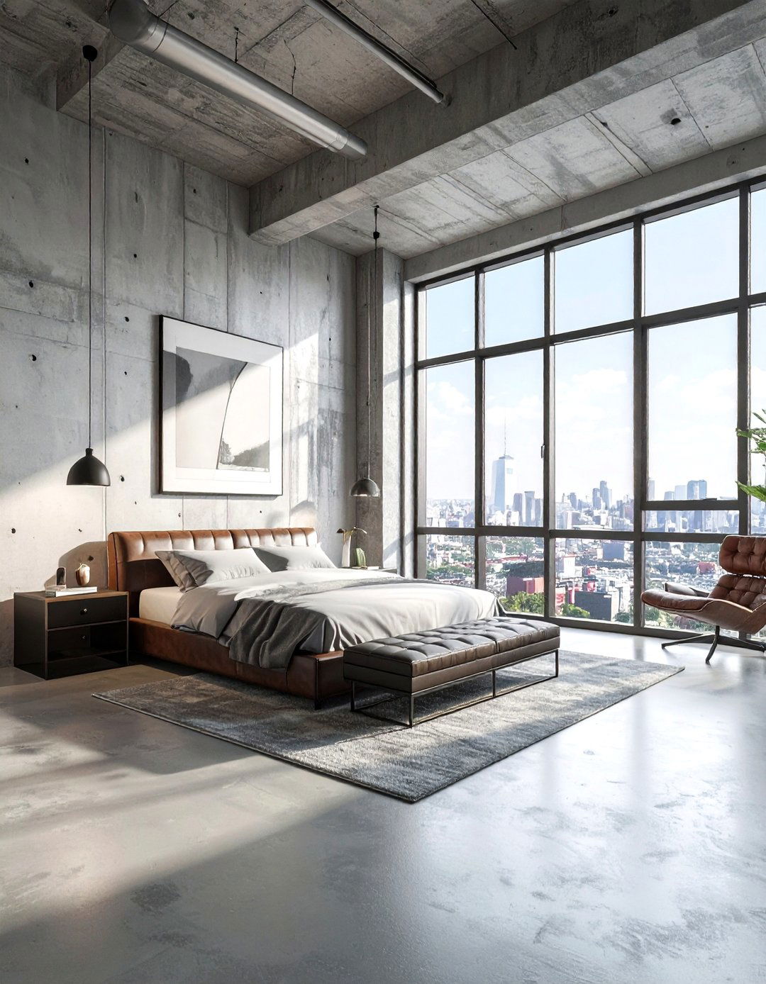 Urban Loft Bedroom - 30 loft bedroom ideas