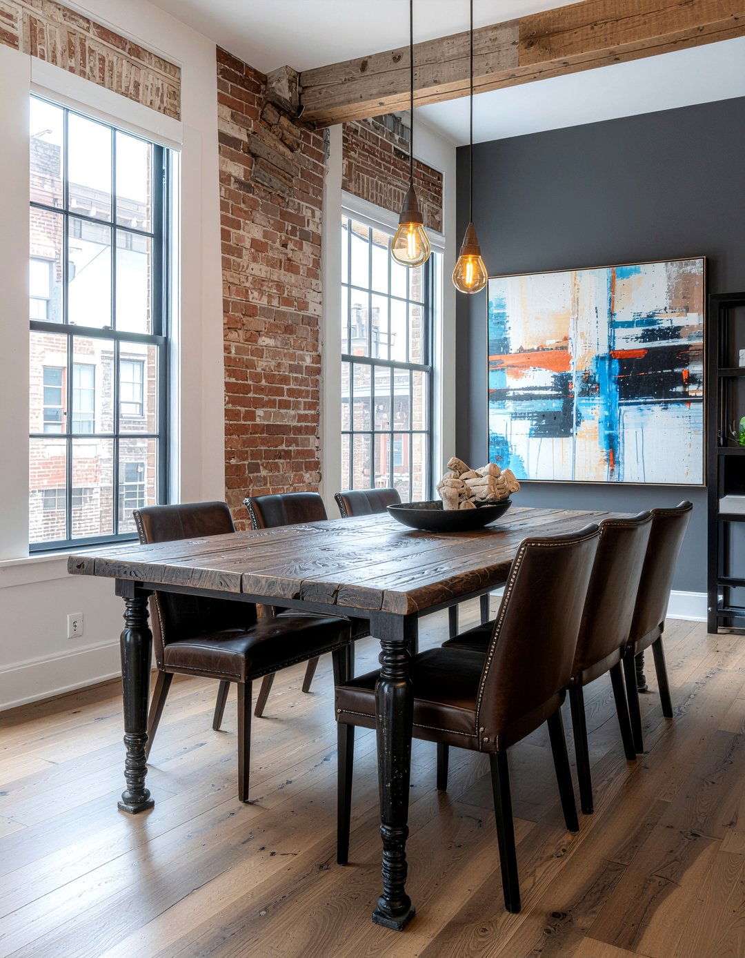 Urban Loft Dining Room - 30 polished dining room ideas