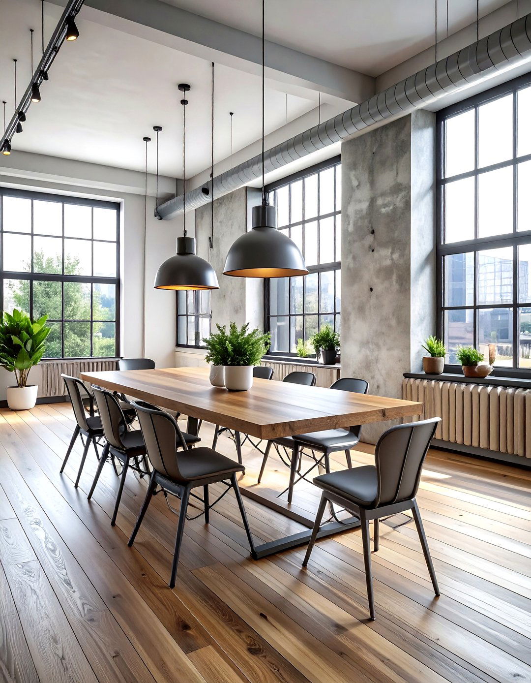 Urban Loft Dining Room - 30 refreshed dining room ideas