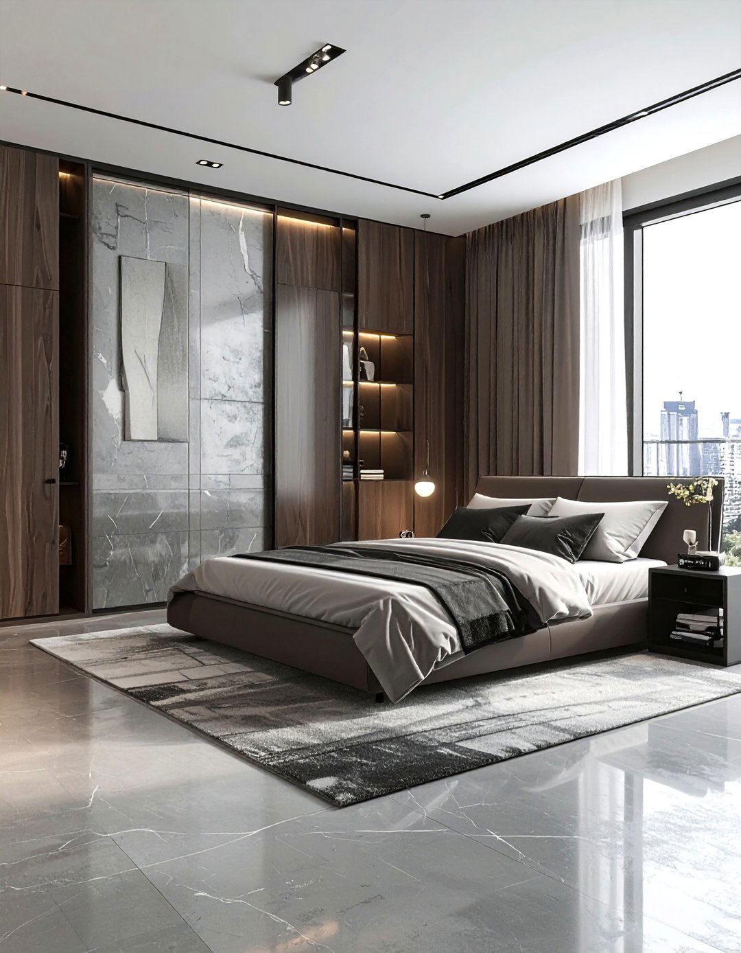 Urban Modern Bedroom - 30 modern bedroom ideas