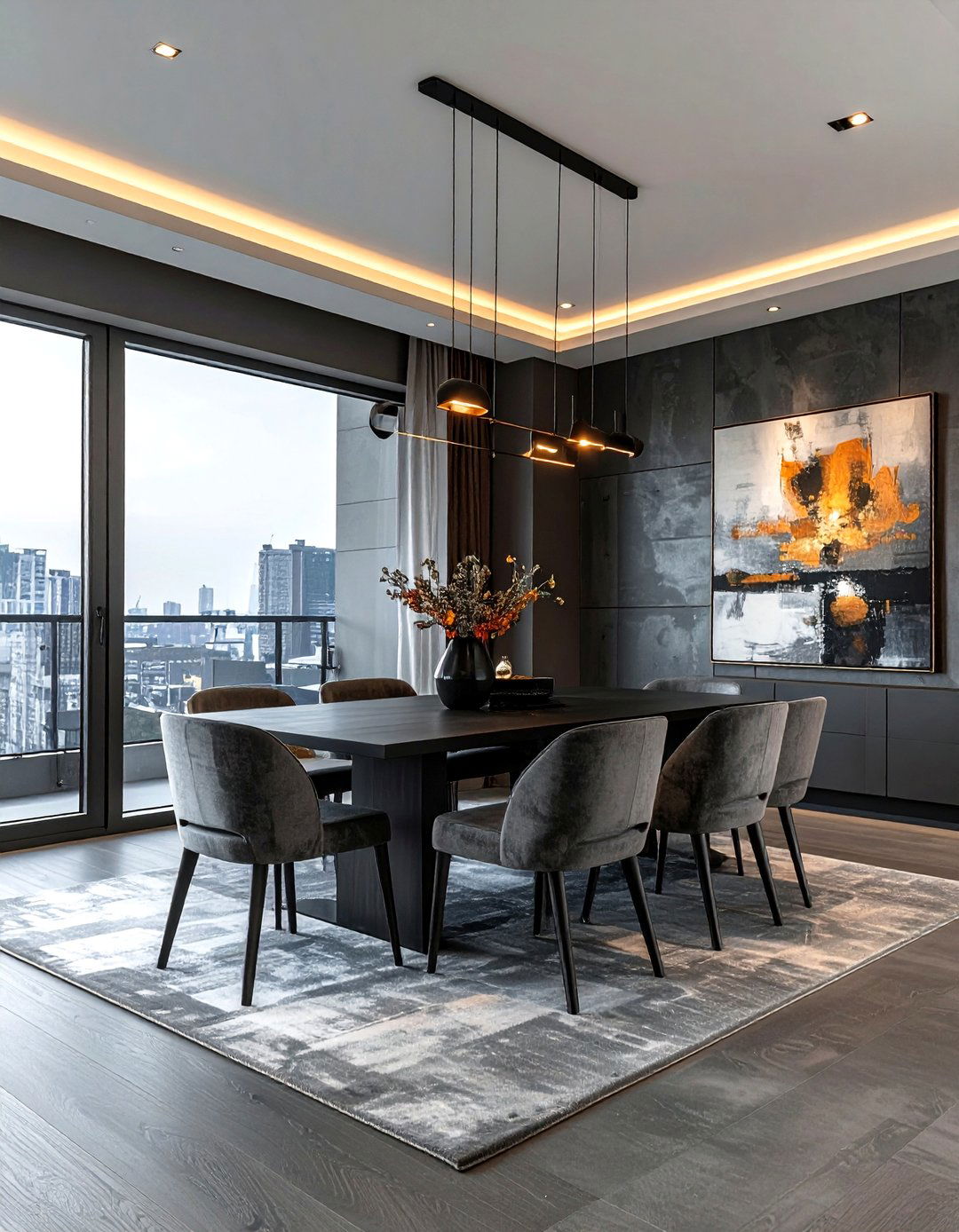 Urban Modern Dining Room - 30 gorgeous dining room ideas