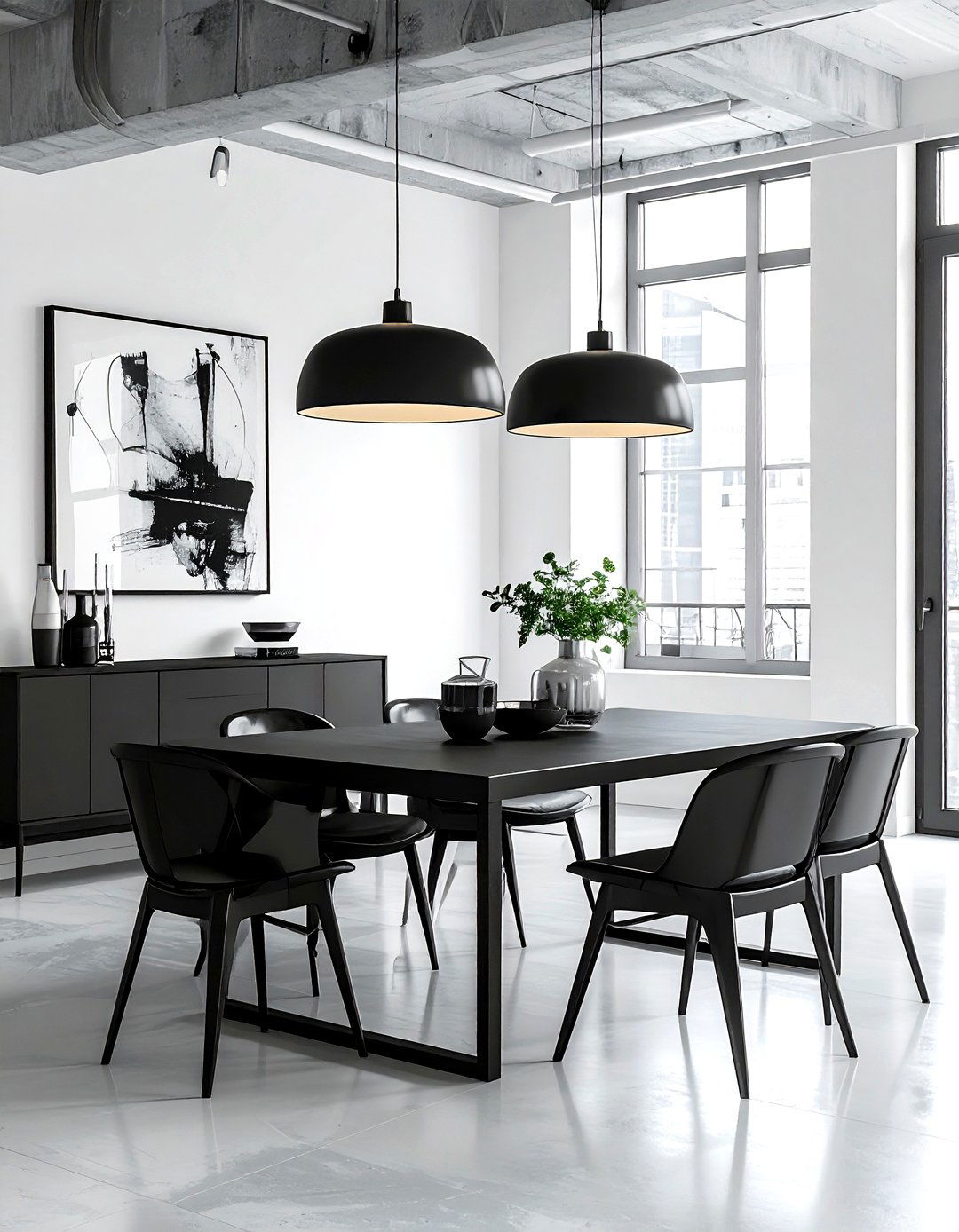 Urban Modern Dining Room - 30 highlight dining room ideas