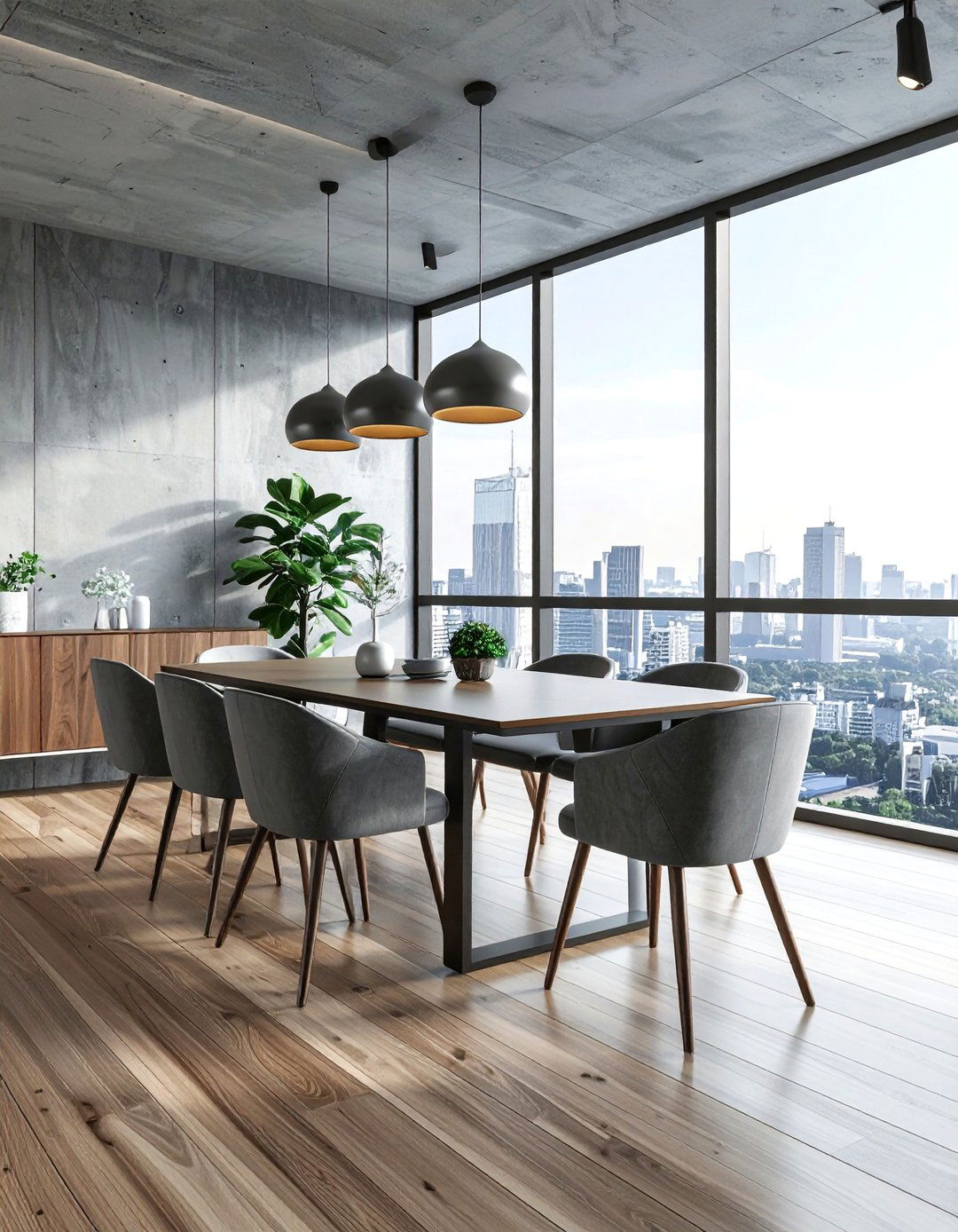 Urban Modern Dining Room - 30 designer dining room ideas