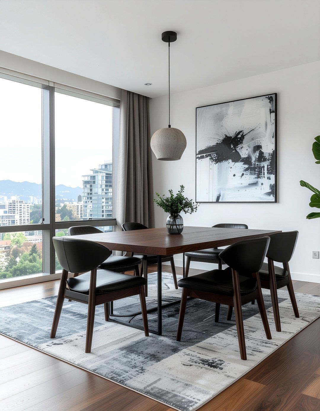 Urban Modern Espresso Dining Room - 30 espresso dining room ideas