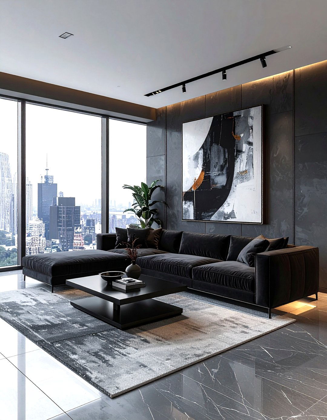Urban Modern Living Room - 30 serene living room ideas