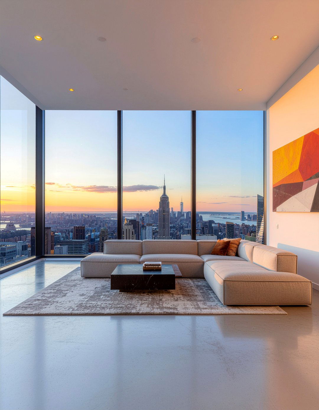 Urban Modern Living Room - 30 custom living room ideas