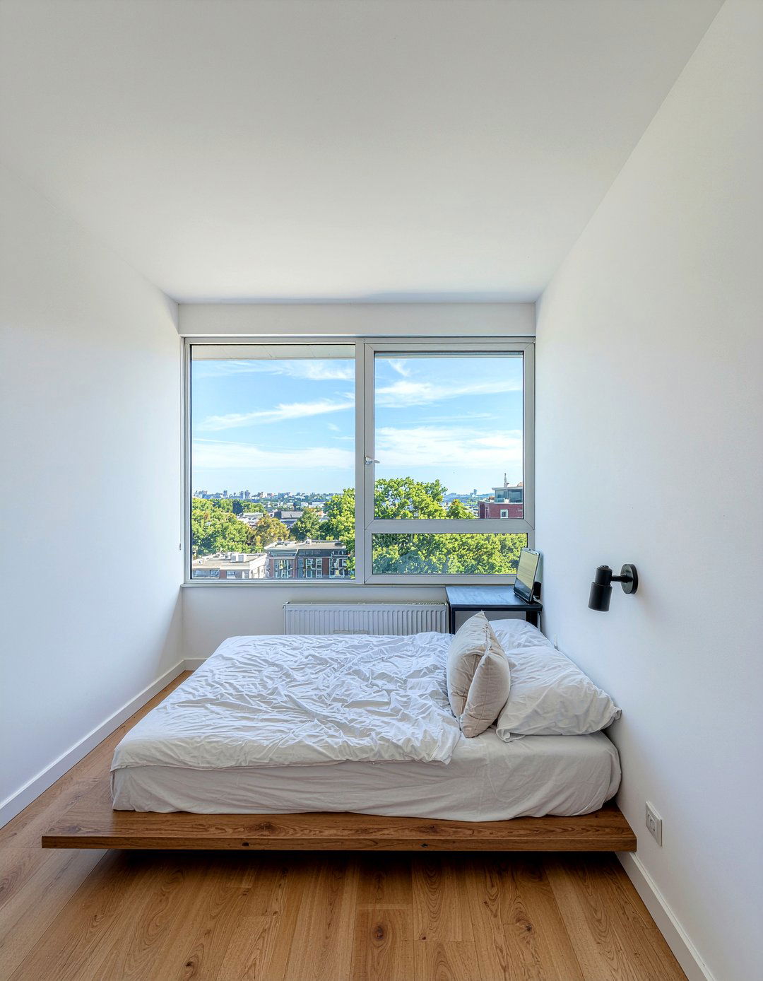 Urban Modern White Bedroom - 30 bedroom white walls