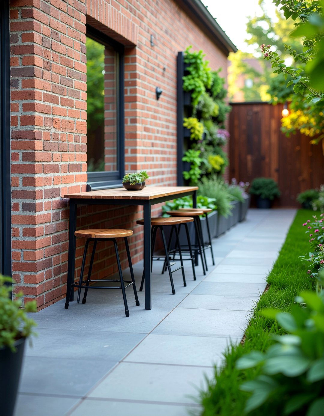 Urban Small Space Dining - 30 outdoor dining ideas