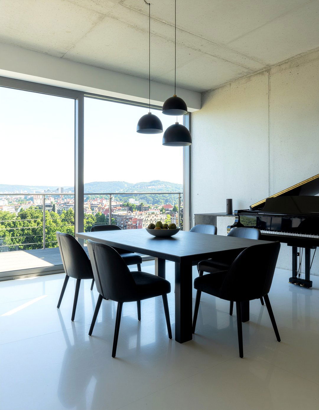 Urban dining room music room - 30 dining room music room combo ideas