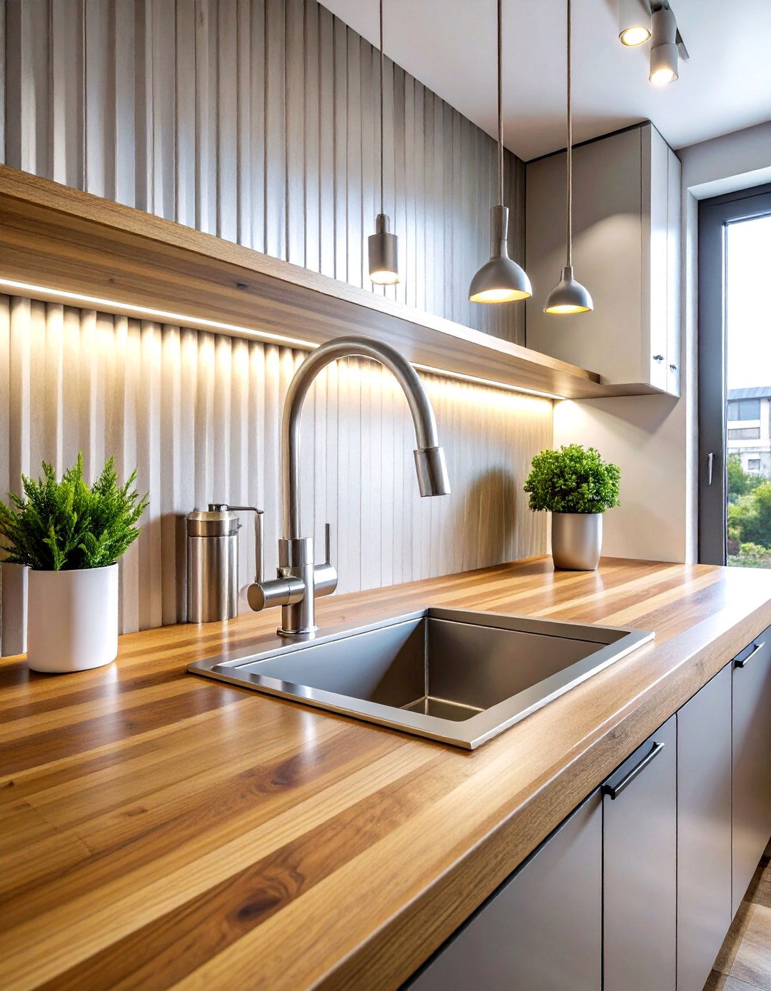 Urban industrial wall mount faucet - 30 wall-mount kitchen faucet ideas